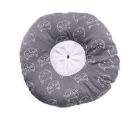 UKCOCO Collar Isabelino para Gatos Transpirable y Cómodo Recuperación Post-operatoria Cabeza De Gato Antimordeduras y Antilamidos para Gatitos y