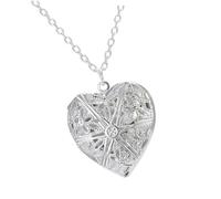 UKCOCO Collar Marco de Fotos Colgante de Aleación Creativa Cadena para Mujer Exclusivo para Ocasiones Especiales y Aniversario