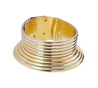 UKCOCO Collar Tribal de Cuero para Mujer Gargantilla Chunky Gótico Joyería Boho Elegante para Ocasiones Especiales