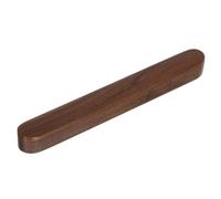 UKCOCO Contenedor de Palillos de Madera Organizador Portátil de Cubiertos con Tapa para Cocina y Camping Estuche de Madera de Nogal Negro Práctico y Prueba de Polvo para Uso Casa o