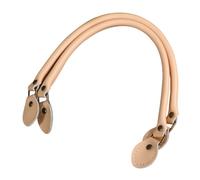UKCOCO Correa de Cuero para Bolso de Mano Asa Resistente y Gruesa para Reemplazo DIY Accesorio Duradero Beige para Bolsos Tote y Carteras Mujer