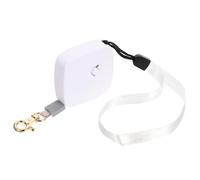 UKCOCO Correa Retráctil Automática para Perros Pequeños, Correa Extensible de Nailon Mini, Cuerda Plana Antienredos, Carcasa Cuadrada, Adecuado para Paseo y Color Color Aleatorio