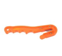 UKCOCO Cortador de Cuerda para Buceo Naranja Fluorescente 56X20 CM Herramienta Portátil de Rescate Subacuático Cortador de Seguridad Acuática para Líneas de Pesca y Redes de