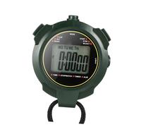 UKCOCO Cronómetro Multifunción Deportivo Profesional Digital Abs, Temporizador Electrónico Luz Nocturna, Silencioso, Portátil para Árbitros, Atletismo y Entrenamiento