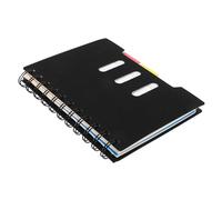 UKCOCO Cuaderno de Notas con Separadores Oficina y Estudiantes Libreta y Ligera con Diseño Elegante para Organización de y Proyectos