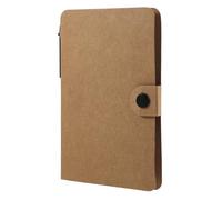 UKCOCO Cuaderno Pequeño con Soporte para Bolígrafo y Pestañas Organizador Compacto para Notas para y Escuela Incluye para Almacenamiento