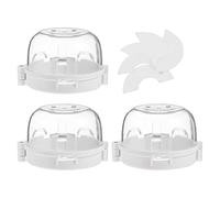 UKCOCO Cubierta De Perilla De Estufa a Prueba De Bebés Para Niños, Protección Segura De Cocina, Resistente Al Calor Pp, Bloqueo Infantil Para Hornillos, Pack De 3 Piezas