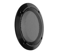 UKCOCO Cubierta Protectora para Altavoz de Coche Malla Metálica Negra Redonda para Subwoofer Rejilla Protectora para Sistema de Audio Automotriz Diseño Moderno y Resistente Compatible