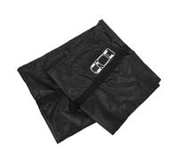 UKCOCO Cubierta Protectora para Llanta de Repuesto para Auto, Tamaño S, Material Tafetán de Poliéster 190t Resistente al Desgaste, Color Negro, Funda Antipolvo y Resistente al Sol