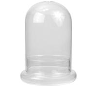 UKCOCO Cubierta Transparente en Forma para Hogar con Acabado Artístico y Delicada Elaboración, Adecuada para Exhibir Flores Preservadas y Figuras Decorativas