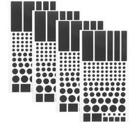 UKCOCO Cubiertas De Luz Led 4 Pegatinas Atenuación De Brillo para Escritorio Riel Adhesivo Cable