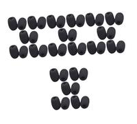 UKCOCO Cubiertas De Micrófono Mini De Protector Cortavientos para Auriculares Lavalier Fáciles De Instalar Y Compatibles con Micrófonos De Conferencias Y Enseñanza 10 Piezas X 4