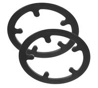 UKCOCO Cubiertas Protectores de Cadena de Bicicleta para Piñón Fijo y Montaña, Protector de Plato 40 Dientes 5 Orificios, 2 Piezas Tornillos, Adecuado para Uso en Rutas y Senderos