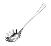 UKCOCO Cuchara de Espagueti Inoxidable Multiusos Servidor de Pasta para Noodles Huevos y Dumplings Diseño Ergonómico y Duradero Herramienta de Cocina para Hogar
