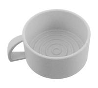 UKCOCO Cuenco de Afeitar para Hombre 3D con Diseño Ergonómico Taza para Jabón de Afeitar y Espuma Recipiente Plástico para Cuidado de Barba en Afeitado Húmedo y Uso Diario