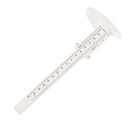 UKCOCO de de Cejas 150Mm de Plástico Cejas Herramienta de Medición Manual Accesorio de Maquillaje Práctica y Precisa para Profesionales Uso Personal