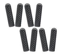 UKCOCO de Puntas de Cordones de Metal Negro Herretes de Aleación de Zinc Resistentes 8 Piezas para Reparación y Reemplazo de Cordones para Zapatillas Deportivas