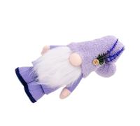 UKCOCO Decoración de Mesa con de Lavanda Muñeco de Peluche Adorno Rústico para Bandejas Escalonadas Regalo Práctico para Fiestas y Festivales