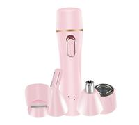 UKCOCO Depiladora Eléctrica Multifunción USB Recargable para Mujer Portátil Cortadora de Pelo, Recortadora de Cejas y Vello Nasal Uso sin Aceite