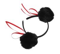 UKCOCO Diadema Con Bola Esponjosa Aro Para El Cabello Accesorios De Halloween Tocado De Halloween Diadema De Halloween Tocado Nezha Tocado Nezha Diadema Para Disfraz De Halloween