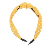 UKCOCO Diadema de Ala Ancha Lunares Amarilla, Banda de Tejido Delicada y Cómoda para Mujer y Niña, Adecuado para Cosplay y Uso Diario Varios estilos
