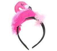 UKCOCO Diadema de flamenco, diadema para fiesta, cumpleaños infantil, cosplay, accesorios para fotos, rosa, 1 unidad