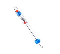 UKCOCO Dinamómetro Mecánico Portátil de Plástico Transparente con Gancho Colgante para Experimentos de Física Aula y