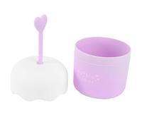 UKCOCO Dispensador Espumador Facial Portátil Tamaño Mini para Mujer Limpieza Profunda Gel y Champú Cuidado Facial Herramienta Espumante Color Púrpura