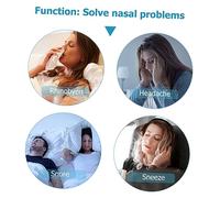 UKCOCO Dispositivo Antirronquidos Recargable Nasal para Abrir Fosas Nasales Cómodo y Portátil para Uso
