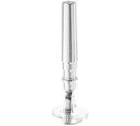 UKCOCO Dispositivo para Practicar Trompeta Pequeño, Entrenador de Boca Vibración de Labios, Herramienta Compacta Color Plateado para Aprendizaje y Entrenamiento de Trompeta