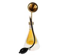 UKCOCO Dispositivo Probador de Fragancias Frasco Difusor de Vidrio de Doble Pared y Bomba Manual, Adecuado para Aromaterapia y Uso en Ambiente de Spa Color Aleatorio