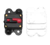 UKCOCO Disyuntor Fusible Reiniciable Automático 30A para Sistemas de Sonido de Vehículos 12v-36v Interruptor Disyuntor para Protección Electrónica en Coches Embarcaciones y Pesca de