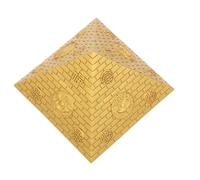 UKCOCO Esculturas Piramidales Egipcias de Resina Figura Pequeña para Mesa Estante Centro de Mesa para Decoración de Fiesta Proyecto de Egipto