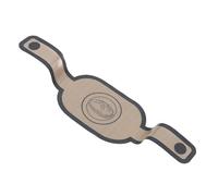 UKCOCO Esliga de Silicona para Pan Ovalada Reutilizable con Asas Largas Antideslizante para Horno Holandés Esterilla de Hornear Segura y Fácil de Limpiar para Panadería Profesional