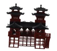 UKCOCO Estatua Miniatura De Pagoda para Jardín Decoración De Paisajismo Adorno De Bonsai y Acuario Elemento Artístico De Arquitectura Tradicional Adorno Elegante para Paisajes