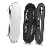 UKCOCO Estuche De Almacenamiento para Pencil Funda De Lápiz Táctil con Compartimento para Cables y Puntas Color Blanco Accesorio Práctico y Seguro