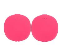 UKCOCO Estuche de Almacenamiento Portátil para Copas de Silicona Rosa, Diseño Compacto, 2 Piezas, Adecuado para Transporte y Uso Diario