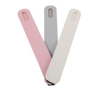 UKCOCO Estuche para Lápiz Óptico Portátil 3 Unidades Correa Elástica Ajustable, Funda Protectora para Tabletas Pequeñas de 8 a 10,3 en Colores Crema, Gris y Rosa, Soporte Seguro