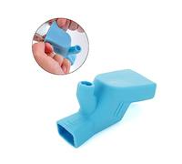 UKCOCO Extensor de Grifo de Silicona para Adaptador de Lavabo Creativo para Lavado de Diseño de Instalar Compatible Mayoría de Grifos Azul