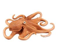 UKCOCO Figura de Pulpo Simulado Realista para Decoración y Juego, Modelo de Animal Marino en Plástico, Miniatura para Escritorio y Hogar, Adorno Marítimo, Adecuado para Niños y Adultos,