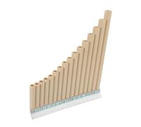 UKCOCO Flauta de Pan de Resina Abs para Principiantes en Tonalidad C 16 Tubos Segura y Bien Pulida, Adecuado para Educación Musical Infantil