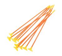 UKCOCO Flechas De Juguete con Ventosa Grandes De 41 Cm, 10 Piezas, Plástico Resistente, Bolsa y Tubo para con, Niños y Niñas, Actividades Al Aire Libre y Juegos