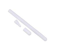 UKCOCO Funda de Silicona Blanca para Pencil Protector Resistente y Cómodo con Tapa Integrada para Lápiz Táctil de Segunda Generación