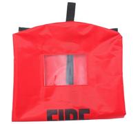 UKCOCO Funda para Extintor 6 Kg y Anticongelante Cubierta Protectora Transparente 32X58 CM para Uso Industrial y Exterior Accesorios para Seguridad contra Incendios