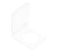 UKCOCO Fundas Protectoras de Plástico para Interruptores de Luz de 2 Piezas, Cubiertas para Botón Táctil en Forma de Corazón, Accesorio para Tablero de Copia y Almohadilla Luminosa, Uso