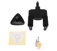 UKCOCO Gancho Colgador Guitarra Autolock Soporte Pared para Ukelele Erhu Instrumentos de Cuerda Seguridad Elegante Negro