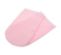 UKCOCO Guantes de Cera para Spa 2 Piezas Tamaño 25x15 Cm Revestimiento de Parafina Caliente para Manos Mujeres Hidratante para Spa Profesional Rosa con Borde Claro