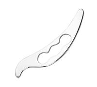 UKCOCO Herramienta Facial para Relajación Muscular Gua Sha de Acero Inoxidable Ligera Raspador Multifuncional para Masaje y Cuidado Facial
