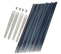 UKCOCO Herramienta para Reparación de Saxofón Resortes de Acero Negro, Ligera y Compacta, Accesorios para Clarinete y Saxofón en 1 Set Adecuado para Músicos