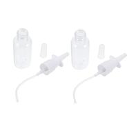 UKCOCO Herramientas Para Enjuague Nasal 20 Ml Para Bebés, Limpiadores De Nariz Infantiles, Kit Spray Nasal Plástico Pet, Portátil Para Limpieza y Alivio De Congestión, 2 Piezas